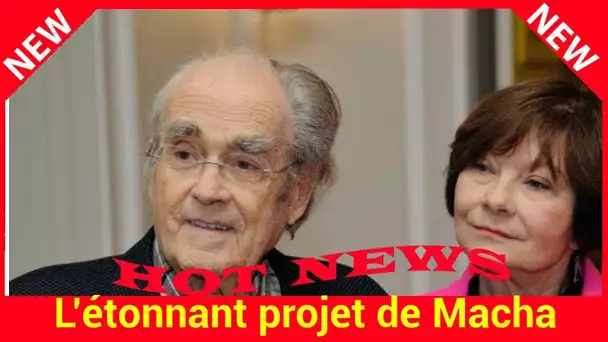 L’étonnant projet de Macha Méril pour rendre hommage à Michel Legrand