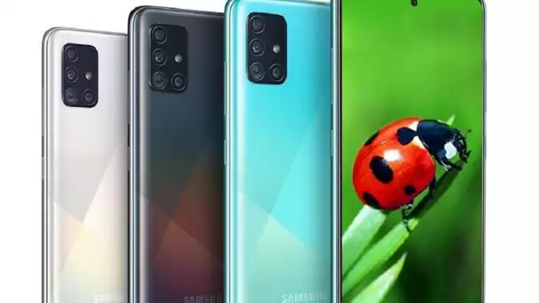 Bonnes affaires Samsung Galaxy A51 : 42% de réduction sur le téléphone 4 caméras