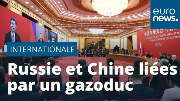 Vladimir Poutine et Xi Jinping inaugurent un gazoduc commun "historique"