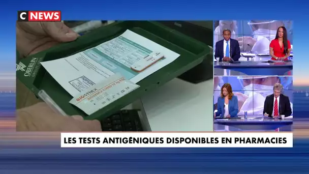 Coronavirus : les tests antigéniques disponibles en pharmacies