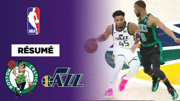 Résumé NBA VF : Le Jazz trop fort pour les Celtics