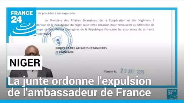 Niger : la junte ordonne l'expulsion de l'ambassadeur de France dans une lettre adressée à Paris