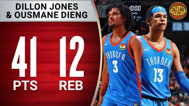 Dillon Jones & Ousmane Dieng GO TO WORK In The Salt Lake City Summer League!