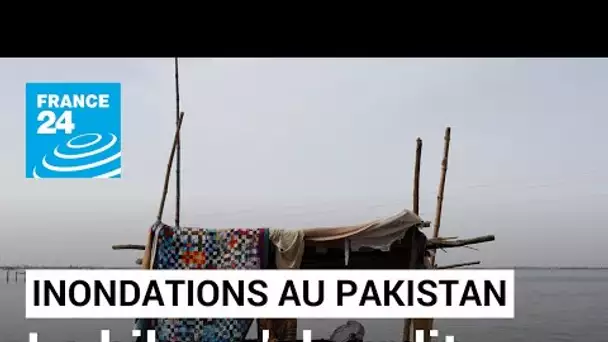 Le bilan s'alourdit au Pakistan, dont un tiers du territoire est "sous les eaux" • FRANCE 24