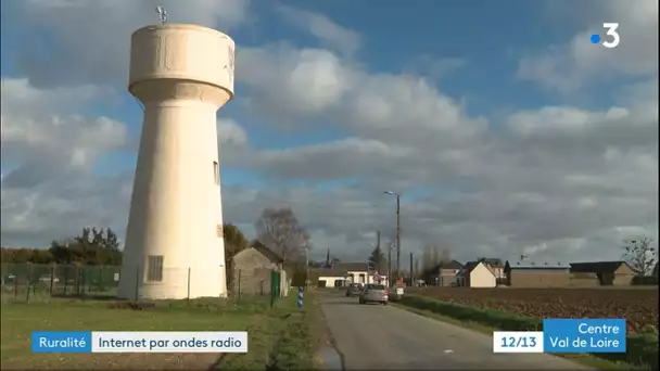 Internet en zone rurales par ondes radio