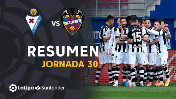 Resumen de SD Eibar vs Levante UD (0-1)