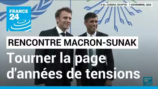 Macron et Sunak veulent tourner la page d'années de tensions franco-britanniques • FRANCE 24