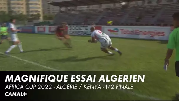 Magnifique essai algérien contre le Kenya - Africa Cup 2022 - 1/2 finale