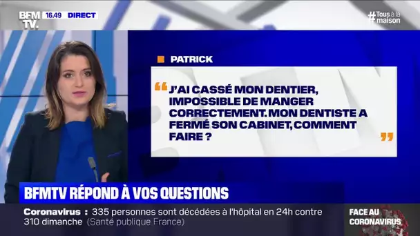 Que faire si j'ai besoin d'une intervention chez mon dentiste mais que le cabinet est fermé ?