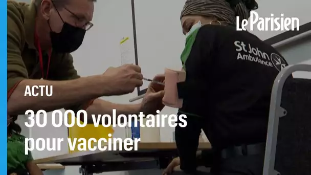 Réalisateur, employé de bureau... A Londres, ces néophytes formés pour injecter le vaccin