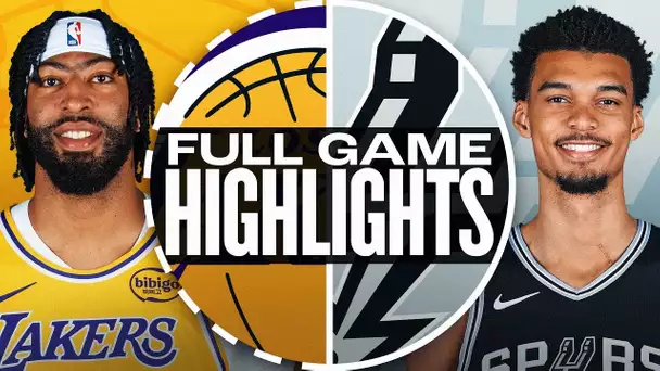 LAKERS at SPURS | FULL GAME HIGHLIGHTS | November 27, 2024