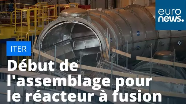 Début de l'assemblage pour le réacteur à fusion Iter, en vue de créer l'énergie du futur sur Terre