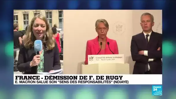 Démission de François de Rugy : Elisabeth Borne remplace l'ancien ministre de l'écologie