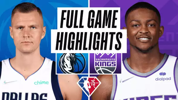 MAVERICKS at KINGS | FULL GAME HIGHLIGHTS | December 31, 2021