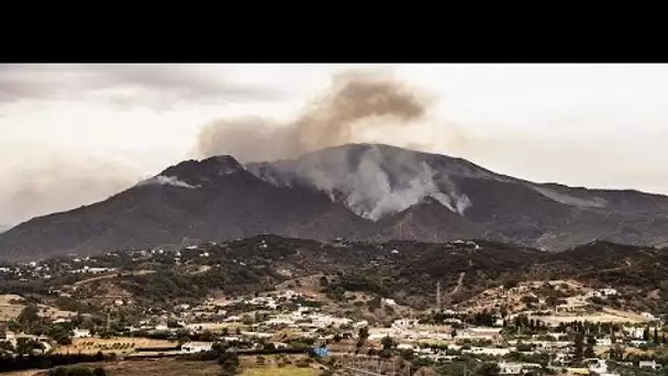 Incendie sous contrôle dans le sud de l'Espagne