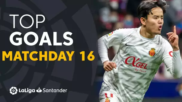 All Goals Matchday 16 LaLiga Santander 2021/2022