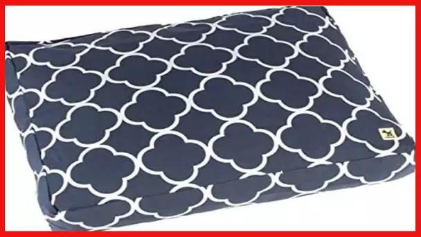 Molly Mutt Indoor/Outdoor Dog Bed Duvet Cover - Durable & Washable - The Iron Sea, Medium/Large