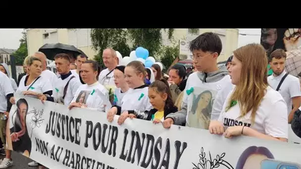 «Justice pour Lindsay» : à Vendin-le-Vieil, une marche blanche pour rendre hommage à l'adolescente