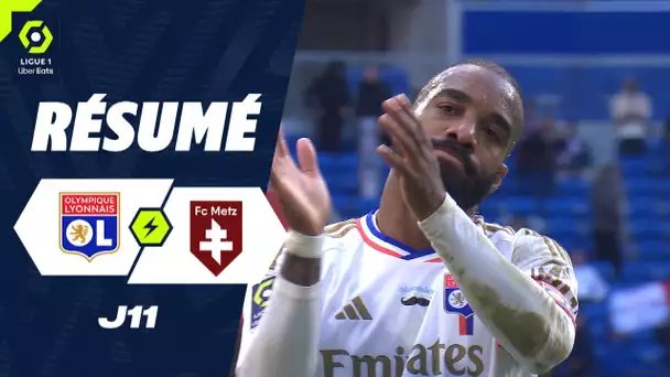 OLYMPIQUE LYONNAIS - FC METZ (1 - 1) - Résumé - (OL - FCM) / 2023-2024