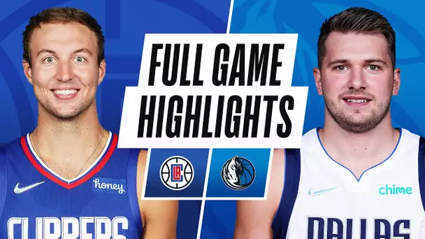 CLIPPERS at MAVERICKS | NBA PRESEASON FULL GAME HIGHLIGHTS | October 8, 2021