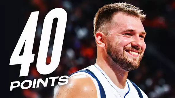 Luka Posts 40 PTS & 10 REB On The Road In Phoenix | October 26, 2024