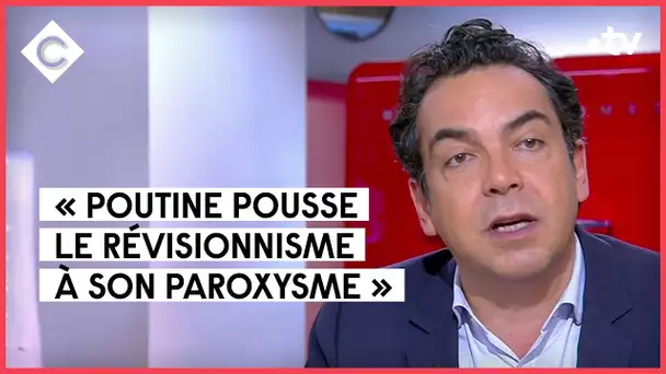 Crise en Ukraine : comment Poutine réécrit l’histoire - C à vous - 22/02/2022