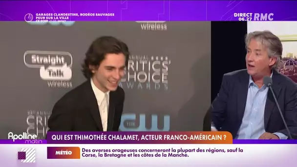 Portrait de Timothée Chalamet