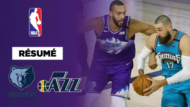 Résumé VF : Le Jazz envoie les Grizzlies dans le mur !