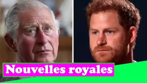 Le prince Harry "a tracé des lignes de bataille" alors que la querelle de Charles s'approfondit: "Au