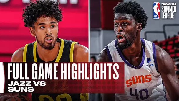 JAZZ vs SUNS | NBA SUMMER LEAGUE | FULL GAME HIGHLIGHTS