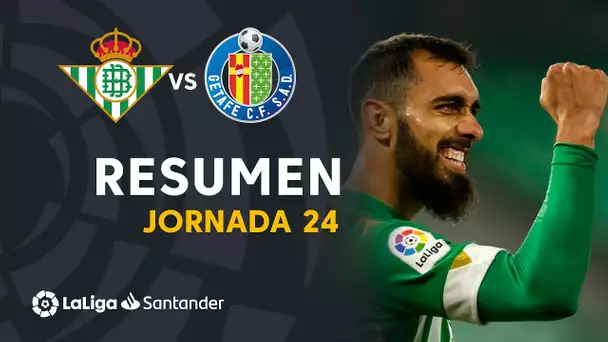 Resumen de Real Betis vs Getafe CF (1-0)