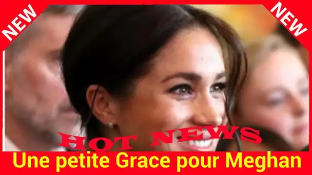 Une petite Grace pour Meghan Markle ? Grace de Monaco serait-elle son modèle ?