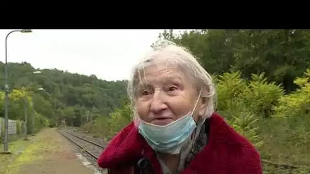 Josiane Colas, 88 ans, veut garder son train