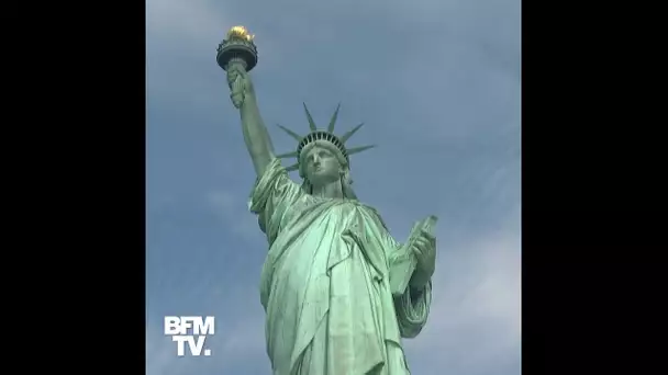 "C'est tellement rare": à New York, ces quelques visiteurs ont la statue de la Liberté pour eux