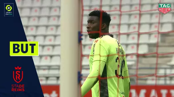 But Bingourou KAMARA (22' csc - STADE DE REIMS) STADE DE REIMS - RC STRASBOURG ALSACE (2-1) 20/21