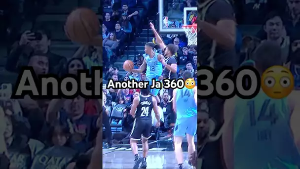 Ja Morant’s 2nd UNREAL 360 Layup! 👀🔥|#Shorts