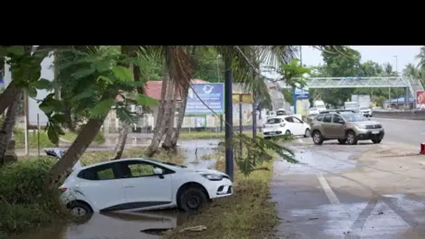 En Guadeloupe, de nombreux dégâts causés par les inondations et les éboulements