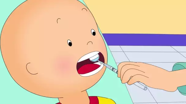 Caillou en Français- Caillou chez le dentiste | conte pour enfant | dessin animé en entier