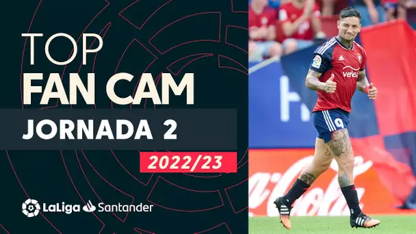 LaLiga Fan Cam Jornada 2: Lewandowski, Isi & Chimy Ávila