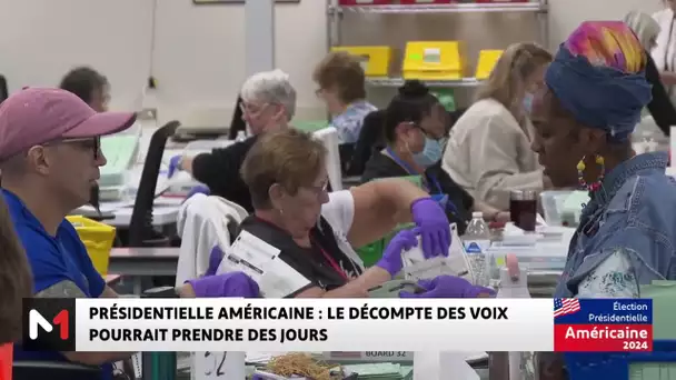 PRÉSIDENTIELLE AMÉRICAINE : LE DÉCOMPTE DES VOIX POURRAIT PRENDRE DES JOURS