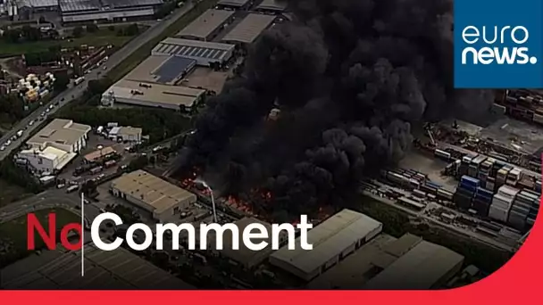 En Australie, un incendie dans un site industriel de Brisbane