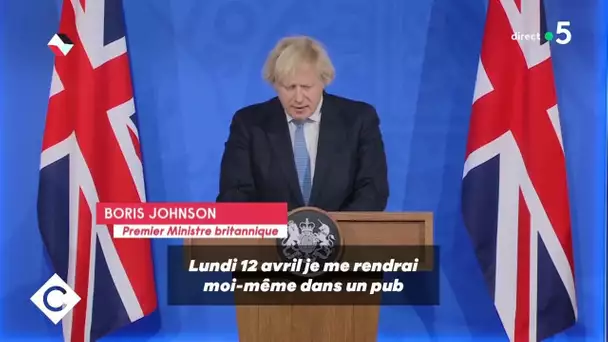 Les paris gagnants de Boris Johnson - C à Vous - 06/04/2021