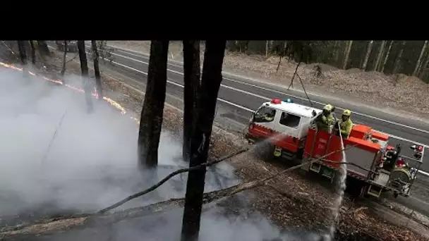 Les pompiers australiens redoublent d'effort avant la prochaine vague de chaleur