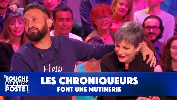 Les chroniqueurs se rebellent contre Cyril Hanouna !