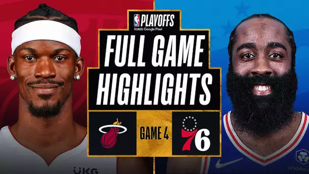 #1 HEAT at #4 76ERS | FULL GAME HIGHLIGHTS | May 8, 2022