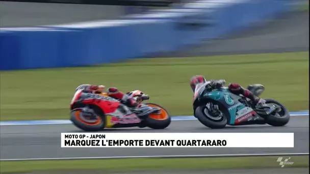 Marquez l'emporte devant Quartararo