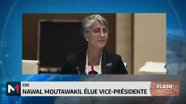 Nawal El Moutawakil élue vice-présidente du CIO