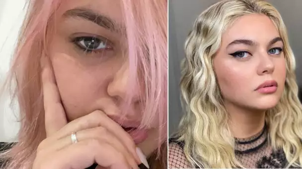 Louane change de tête, elle dévoile une nouvelle couleur surprenante