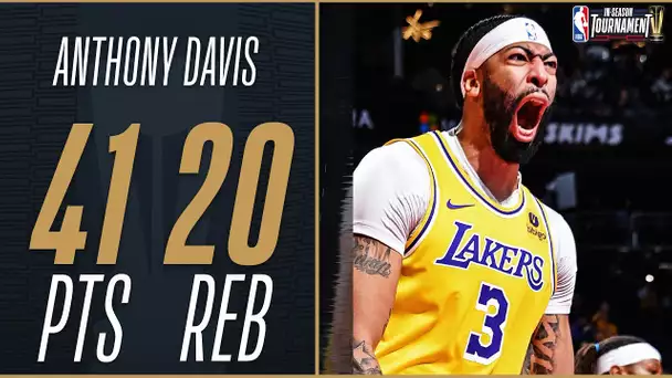 Anthony Davis GOES OFF In The Inaugural In-Season Tournament Championship 🏆