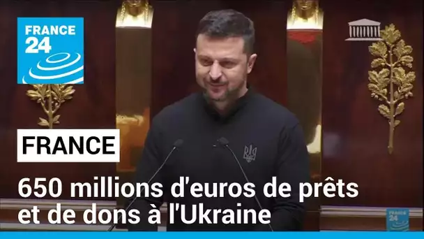 La France confirme son soutien militaire à l'Ukraine avec 650 millions d'euros de prêts et de dons